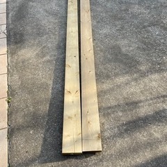 DIYにいかが？加圧注入木材 2枚 