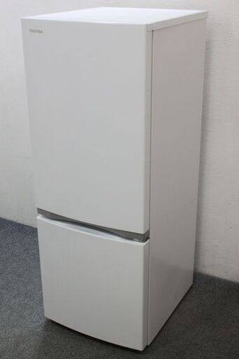 東芝 GR-S15BS 冷蔵庫 153L/右開き 2ドア BSシリーズ セミマットホワイト 2021年製 TOSHIBA  中古家電 店頭引取歓迎 R5412)