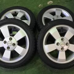 シボレー アルミホイール タイヤセット 15インチ 4穴 165-55R15 4本セット