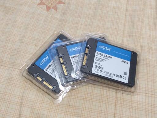 [未開封新品] 480GB crucialBX500 2.5インチSSD