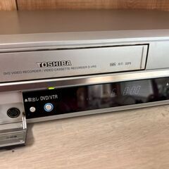 TOSHIBA 東芝 ビデオ一体型DVDレコーダー D-VR5 / AJ-0167-T1の画像