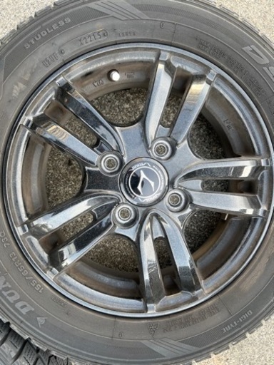 中古ホイール新品タイヤセット　155/65/R13
