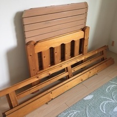 2段ベッドの上側のみ〉差し上げます。3月18日金曜日までにご連絡くださいの画像