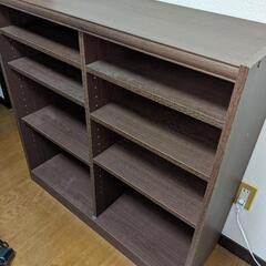 本棚　木製　高さ調節可の画像