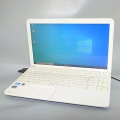 大容量HDD-750G Wi-Fi有 ノートパソコン 15.6型 TOSHIBA 東芝 B452/23GY 中古美品 Celeron 4GB DVDマルチ 無線LAN Windows10 Office
