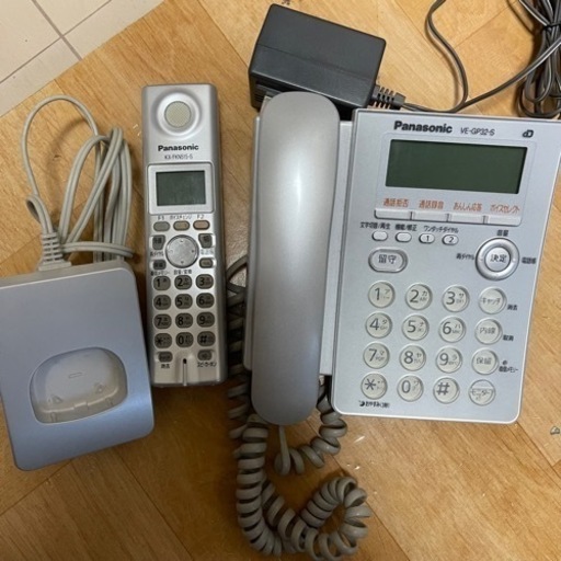 Panasonic VE-GP32-S パナソニック デジタルコードレス電話機 VE-P32DL 子機　KX-FKN515セット