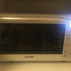 中古　セット: 電子レンジ (IRIS OHYAMA オーブンレ...