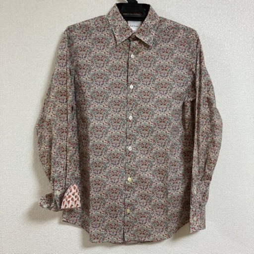 61 paul smith ポールスミス 花柄シャツ