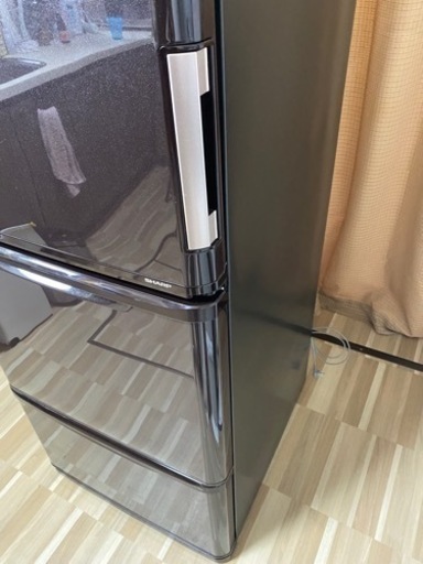 ◉商品名:SHARP ノンフロン冷凍冷蔵庫　SJ-PW35C-T