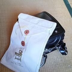土屋鞄製造所のランドセル。黒。