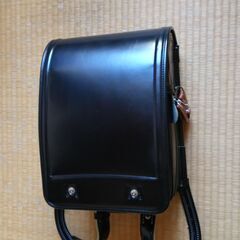 土屋鞄製造所のランドセル。黒。の画像