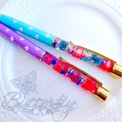 【初心者大歓迎】ハーバリウムボールペン、シャーペン作りの画像