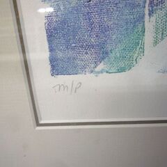 パトリシア A ビーティ 版画 約75×122ｃｍ m/p Patricia Beatty PHX ART PRESS 額縁 札幌市手稲区の画像