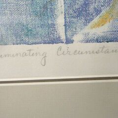 パトリシア A ビーティ 版画 約75×122ｃｍ m/p Patricia Beatty PHX ART PRESS 額縁 札幌市手稲区の画像