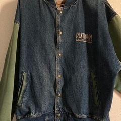 古着 デニムスタジアムジャケット