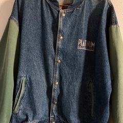 古着 デニムスタジアムジャケットの画像