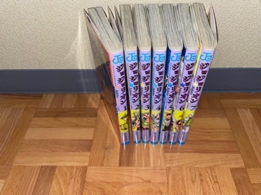 ジョジョ　1〜7部全巻　8部7巻まで