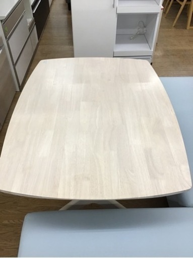 KO-24【ご来店頂ける方限定】リビングダイニング3点セット　ベンチブルー