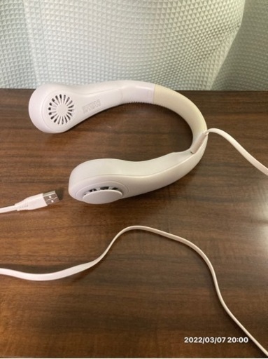 首掛け扇風機【美品】