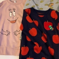 女の子服　90 グラニフチュニックセット