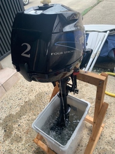 引取り限定　トーハツ　2馬力改　3.5キャブ　船外機
