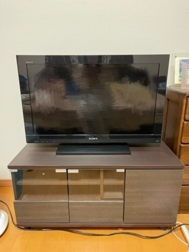 sony 32型テレビ　テレビボード　テレビ台
