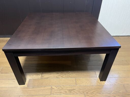 無印良品 こたつ 正方形 ダークブラウン MKT-758/DB/13