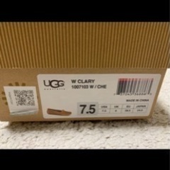 【値下げ】ugg  モカシン 24.5cm  ツインソール　ほぼ新品の画像