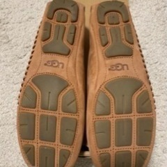 【値下げ】ugg  モカシン 24.5cm  ツインソール　ほぼ新品の画像