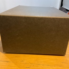 無印良品　硬質パルプボックス・引出式・２段    約幅２５．５×奥行３６×高さ１６ｃｍの画像
