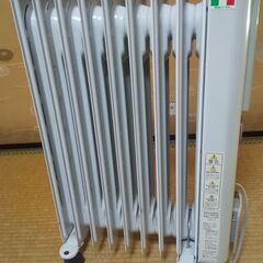 デロンギ オイルヒーター【動作確認済み】無料で譲りますの画像