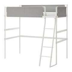 IKEA ロフトベッド VITVAL ヴィトヴァル ※マットレス...