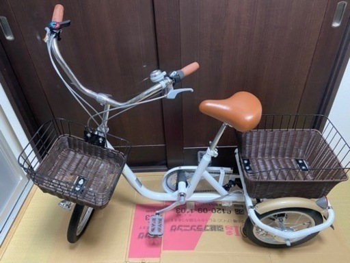 自転車　スイングチャーリー ホワイトMG-TRE16G