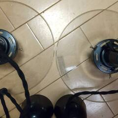 定価：１個7,245円 レトロ調！大光電機 クリアガラス ペンダ...