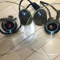 定価：１個7,245円 レトロ調！大光電機 クリアガラス ペンダント ライト 60ワット ノスタルジックランプ DPN-２個セット53465の画像