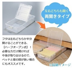 3月限定★ 収納ケース 衣装ケース 2個セットの画像