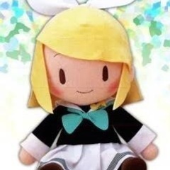 初音ミクメガジャンボ ふわふわ ぬいぐるみ 鏡音リン 制服ver 