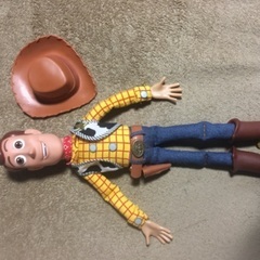 トイ・ストーリーウッディ・バズ・ライトイヤー　リアルサイズトーキングフィギュアの画像