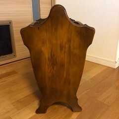 オールドカリモク マガジン、新聞ラックの画像