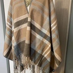 新品　outdoor  2wayストールポンチョ