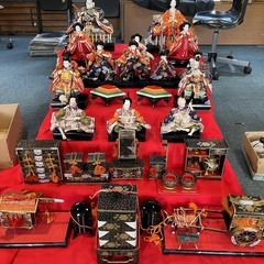光月作 雛人形 15人 7段 経年劣化あり 送料無料 匿名配送
