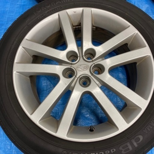 【決まりました】スバル純正 17インチ 7J +48 PCD100-5H インプレッサ レガシィ フォレスター等