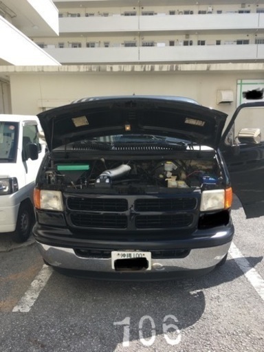 98年型dodge van 新しい車購入したので早めに売ります
