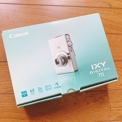 【引渡し済】デジカメセットCanon IXY DIGITAL 70の画像