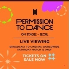 BTS ライブビューイング　チケットの画像