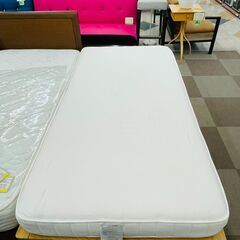 ?MUJI(無印良品) シングルベッド ?定価￥45,000? ポケットコイルマットレス オーク材使用?