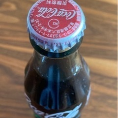 レトロ　ビンのコーラの画像