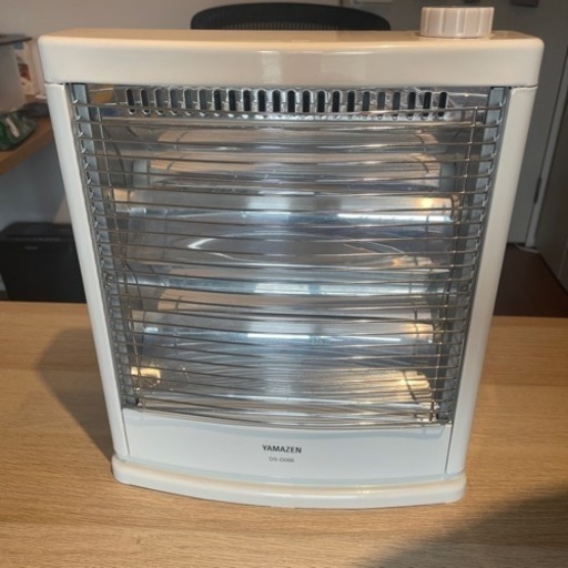 [山善] 電気ストーブ 障害物センサー搭載 (800W / 400W 2段階切替)