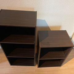 【無料】カラーボックス2点状態難