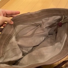 レディースバッグ　ワインレッドの画像